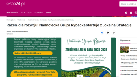 Razem dla rozwoju! Nadnotecka Grupa Rybacka startuje z Lokalną Strategią