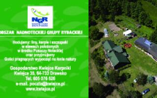 Gospodarstwa rybackie na obszarze NGR