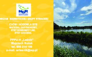 Gospodarstwa rybackie na obszarze NGR