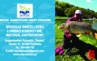 Gospodarstwa rybackie na obszarze NGR